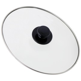 SPARES2GO Complete Oval Glass Lid & Knob Handle compatible with Swan Slow Cookers (265mm x 215mm)