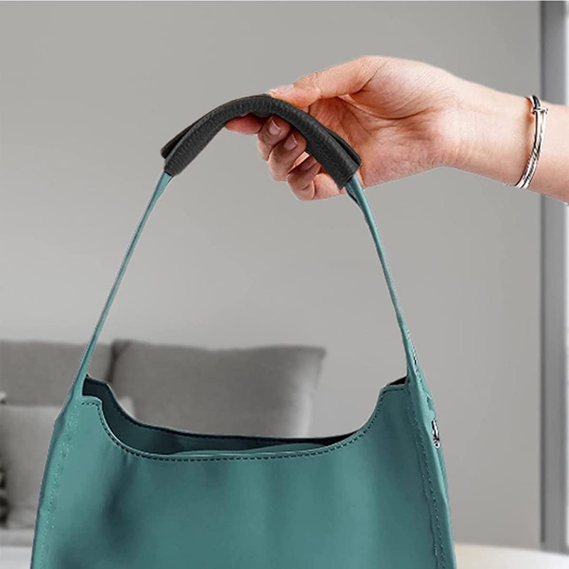 BTtime Bag Handle Cover Leather 2 Pack Detachable Leather Soft