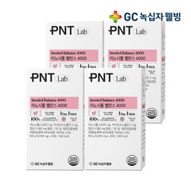 Green Cross Wellbeing GC PNT Myo Inositol Balance 4000 Lemon Flavor 1 Box (1-month supply) x 4 / 녹십자웰빙 GC PNT 미오 이노시톨 밸런스 4000 레몬맛 1박스 1개월분 X 4