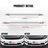 TOMICOB 4Pcs Front Bumper Lip Chin Spoiler Splitter Diffuser Protector
