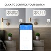 Smart Socket Wall Mounted ABS Timing Panel Wireless Remote Controllable