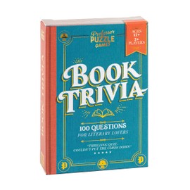 Professor Puzzle | Book Trivia | Party Game | Ages 12+ | 2+ Players