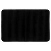 Mohawk Home 20" x 30" Augusta Bath Mat Black Machine