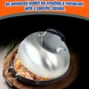 HTT Global Burger Press Kit with Burger Smasher, 12'' Smash