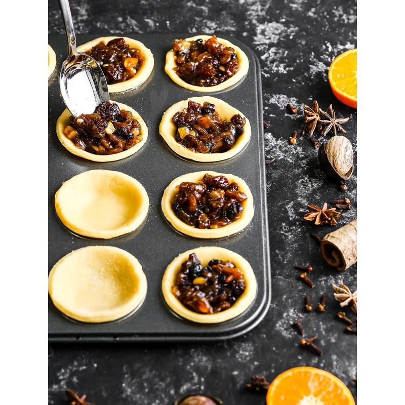 KitchenCraft Mince Pie Tray Crusty Bake KCMCCB29