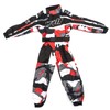 Wulfsport Wulf Cub Kids Quad Overall Racing Jump Suit Camo Design (Junior Large 9-10Years, Red Camo)
