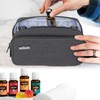 Luxja Essential Oil Carrying Case - Holds 12 Bottles (5ml-15