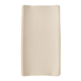 Funda de muselina para cambiador, ultra suave, transpirable, cambiador de pañales para bebés, niños y niñas, sábanas ajustables neutras
