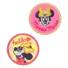 ミノダ ディズニーワッペン小 ミニー Hello 小 D01Y0570