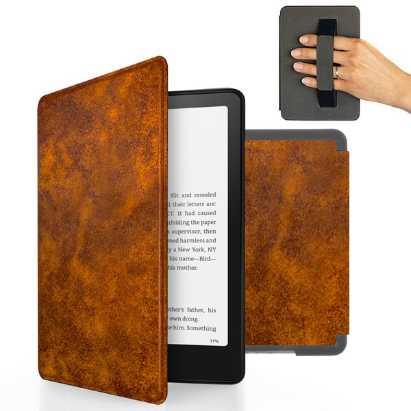 MyGadget Kunstleder Hülle für Kindle Paperwhite 12. Generation [ 2024