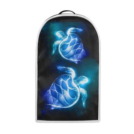 Poceacles Blue Turtle Pattern Kitchen Blender Dust Cover for Women, Food Processor Cover for Kitchen Appliance Durable Blender Cover with Top Handle