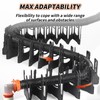 OULEME 30FT RV Sewer Hose Support, Black Tank Hose Holder