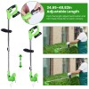 21V 300W Battery Cordless Grass Trimmer Lawn Mower 18000M/Min 2