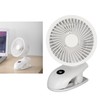 USB Desk Clip On Fan Intelligent Digital Display 3 Blades