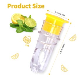 DOINEUFL Lemon Squeezers, Lemon Juicer, Lemon Juicer Squeezer, Lime Squeezer, Juicer Hand, Citrus Juicer, Lemon Squeezer Press for Kitchen, Manual Juicer for Extracting Lemons, Limes, Oranges