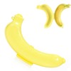 Liroyal Banana Stand, Portable Banana Case, Banana Protector, Banana Container,