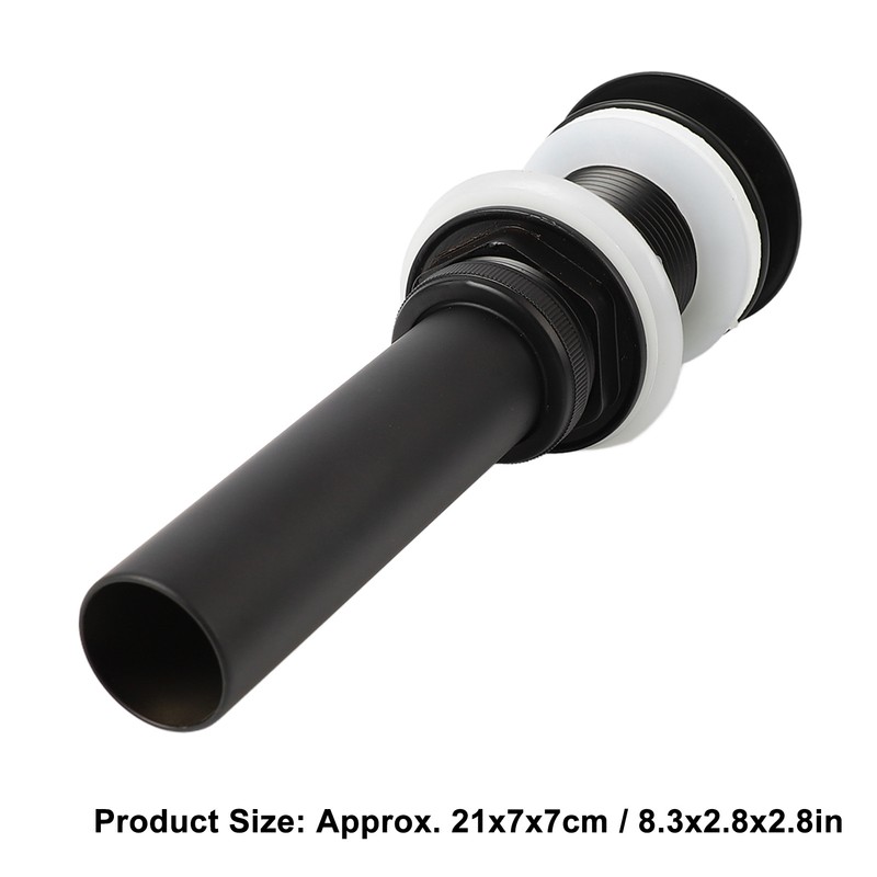 Bathroom Sink Drain Without Overflow Rustproof Anti Clog Vessel Sink