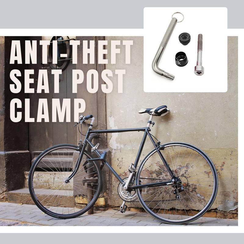 ONIPAX Anti-Theft Locking Binder Bolt Alloy Seatpost