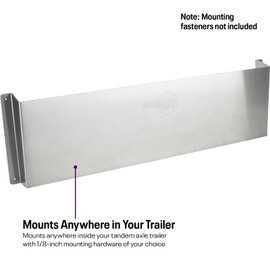 Speedway Motors Trailer Aid Ramp Organizer for Race Ramps RR-TR-5 Lightweight Aluminum Vertical Storage Mount Keeps Trailer Ramps Secure Off Floor Universal Trailer Fit