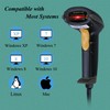 WoneNice USB Laser Barcode Scanner Wired Handheld Bar Code Scanner