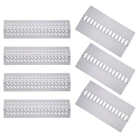 Cozilar Grill Heat Shield Heat Plates for Bull Grill Replacement Parts 16631,16520, Bull Angus 4 Burner 47629, Cal Flame G Series 4 Burner G4, Grill Burner Covers BBQ Gas Grill Parts Accessories