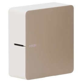 King Jim Tepra PRO MARK SR-MK1 Label Printer for Smartphones, Beige (Compatible Label Width: 0.1 - 0.9 inches (4 - 24 mm) Width)