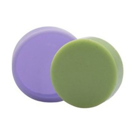 Plain Round 1-Cup Soap Mold (100g) Soap Making Ingredients / 민무늬 원형 1구 비누몰드(100g) 비누 만들기 재료