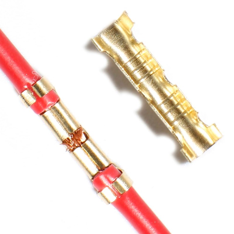 U Shape Copper Ring Terminals Crimp Wire Non-Insulated Cable Wire