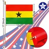 LoveVC 12Pcs 8×12 Inch Ghana Flags Small Ghanaian Flag on