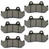 Caltric Brake Pads for Honda GL1100 GL1100I Goldwing Interstate Front