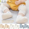 MUSLONG Baby Crawling 3 Pairs Baby Knee Pads and 3