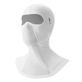 ROCKBROS Summer Balaclava Face Mask Cooling Neck Gaiter Breathable Face Covering Motorcycle Cycling for Men Women White