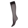 Wolford Women's Satin Touch 20 Knee-Highs Tights, 20 DEN, Black,