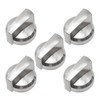 5 Pack of Gas Cooktop Knob, Replacement for GE Range