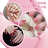 Allstarry Light Pink Gel Nail Polish, Air Dry Pink Nail