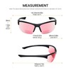Calabria Sport 202BF 2 Pack FL-41 Pink Bifocal Safety Glasses
