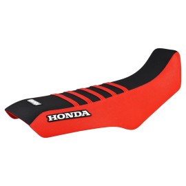 Honda TRX 125 FOURTRAX 125 Seat cover 1985 - 1986 RED/BLACK/RED Logo  #274