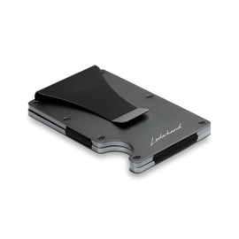 Lederhand iStrong Card Holder, gray, Minimalist
