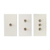 ARUASTUDIO Aruastudio Retro Interior Light Switch ON-Off Set, Switch Plate,