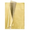 Gold Tissue Paper, 100 Sheets Metallic for Birthday,Anniversary Valentine's Day