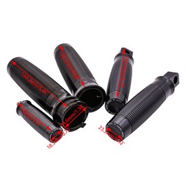 NATGIC Motorcycle CNC Black Footrest + Handlebar + Shifter Peg for Harley Sportster 883R 883L 48 custom