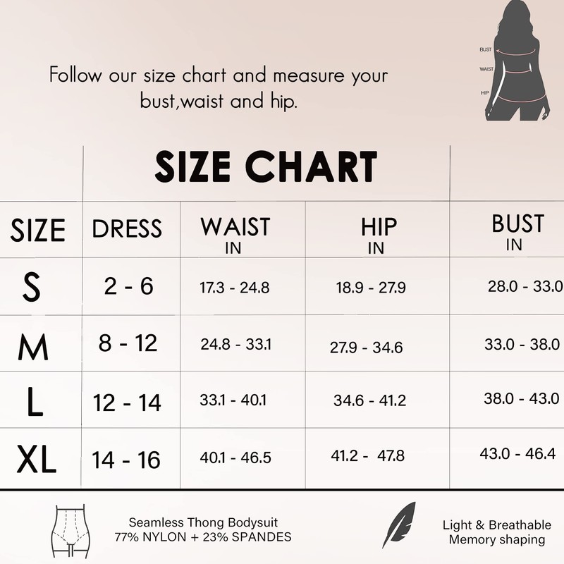 Soo slick Body moldeador para mujer, con control de barriga,