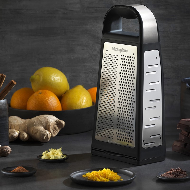 MICROPLANE Specialty 34019 Series 5–in - 1 Tower Grater 4–sided
