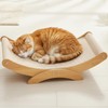 HORIBND Large Cat Scratcher Bed, Wood Cat Couch & Sisal