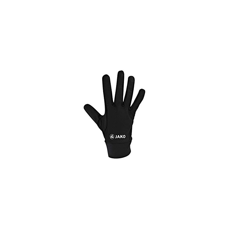 JAKO Function Unisex Field Player Gloves, Black, 11
