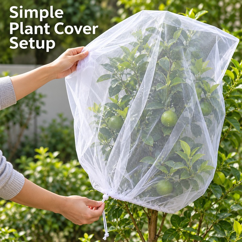 Plant Protection Bag Netting Mesh for Fruit Trees & Garden