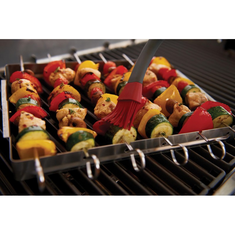 GrillPro 41338 Stainless Steel Shish Kebab Set