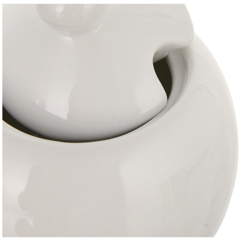 Excèlsa Home Zuckerdose 9 cm, weiß