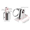 TINGZHIGO 2 Bimini Top Deck Hinges and 2 Eye End