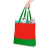 IMFAA Plain 10oz Strong Large(50X40X12) Cm Reusable Grocery Shopping, Two-Tone